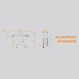 ALYA HOMES AHDRY1451 WİNG ALÜMİNYUM ÇAMAŞIR KURUTMALIK