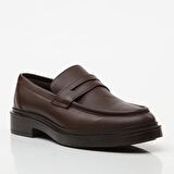 Hakiki Deri Kahve Erkek Loafer
