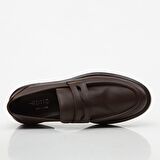 Hakiki Deri Kahve Erkek Loafer