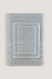 PURE BUKLE BORDÜRLÜ HAVLU GRI 30X50