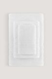 PURE BUKLE BORDÜRLÜ HAVLU BEYAZ 70X140