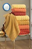 PURE BUKLE 4LÜ PVC ÇANTA SARI 70X140