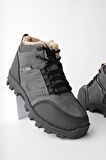 Muggo JOHANNA Garantili Bağcıklı İçi Kürklü Fermuarlı Unisex Outdoor Kışlık Bot