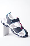 Muggo TWEETY Garantili Günlük Ortopedik Hafif Taban Önü Kapalı Cırtlı Unisex Çocuk Sandalet