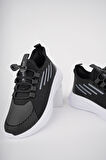 Muggo LUPİN Garantili Günlük Unisex Çocuk Bağcıklı Rahat Sneaker Spor Ayakkabı