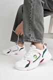 Amed Spor BRAİN Unisex Ortopedik Günlük Bağcıklı Sneaker Spor Ayakkabı
