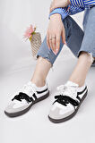 Muggo RETRO Çift Bağcıklı Günlük Kadın Sneaker Spor Ayakkabı