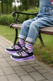 Muggo ZUZU Cırtlı ve Bağcıklı Günlük Çocuk Sneaker Spor Ayakkabı