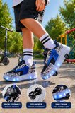 Muggo FLOW Çocuk Işıklı Patenli Tekerlekli Sneaker Spor Ayakkabı
