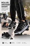 Muggo SKY Çocuk Işıklı Patenli Tekerlekli Sneaker Spor Ayakkabı