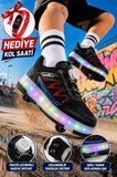 Muggo SKY Çocuk Işıklı Patenli Tekerlekli Sneaker Spor Ayakkabı