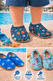 Muggo BABY Kaymaz Tabanlı Unisex Bebek Çocuk Deniz Ayakkabısı ve Havuz Patiği