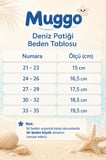 Muggo BABY Kaymaz Tabanlı Unisex Bebek Çocuk Deniz Ayakkabısı ve Havuz Patiği