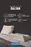 Boyun Destekli Ortopedik Visco Yastık (Dalyan Ergonomik Visco Yastık 56x42x12-11 CM)