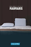 Ortopedik Visco Yastık (Marmaris Hava Kanallı Klasik Visco Yastık 60x40x15 CM)