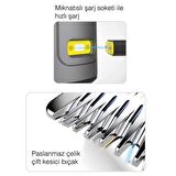 Fakir Exetrim 6 Başlıklı Kablolu+Kablosuz Islak/Kuru Saç-Sakal-Vücut-Burun Çok Amaçlı Tıraş Makinesi 