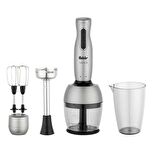 Fakir Rondo 1000 W Set Mikser Inox