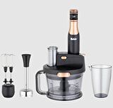 Fakir Speed Quadro Black&Copper Blender Seti