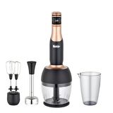 Fakir Speed Lucca Blender Seti Black & Copper