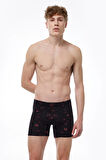Erkek 3 lü Lacivert Premium Collection Modal Uzun Boxer 3M250
