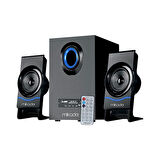 Ayt Mikado MD-1700BT 2+1 Siyah Usb Sd Kart Fm Radyo Destekli Kumandalı Multimedia Bluetooth Hoparlör Ses Sinema Sistemi