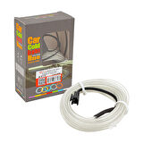 POWERMASTER PM-6080 NEON BUZ MAVİ 5 METRE İP AYDINLATMA (5 VOLT USB ADAPTÖRLÜ)