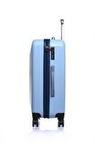 . PLVLZ22823B A.Mavi Unisex Orta Boy Bavul