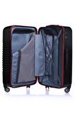. PLVLZ22831A Siyah Unisex Büyük Boy Bavul