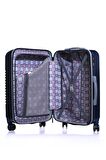 . PLVLZ22832B Lacivert Unisex Orta Boy Bavul