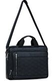 . Siyah Unisex Laptop & Evrak Çantası PLEVR23636
