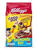 Kellogg's Coco Pops Jumbos Çikolatalı Buğday ve Mısır Gevreği 700 Gr, Lif Kaynağı,Kahvaltılık Gevrek