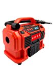 KOBB KB300 12Volt/220Volt 160 PSI Dijital Basınç Göstergeli Lastik & Yatak Şişirme Pompası