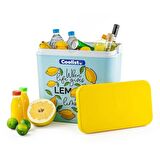 Coolist CLB24LM 24 Litre Limon Desenli Buzluk + 2 Adet 400gr. Buz Kaseti