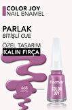Flormar Color Joy Yüksek Pigmentli & Parlak Bitişli Oje - 468 PONY TALE