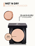 Flormar Wet & Dry Yarı Mat Bitişli Kremsi Kompakt Pudra