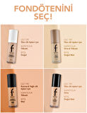 Perfect Coverage Yüksek Pigmentli & Yarı Parlak Bitişli SPF15 Fondöten
