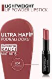 Flormar Lightweight Lip Powder Yüksek Pigmentli & Mat Bitişli Ultra Hafif Ruj