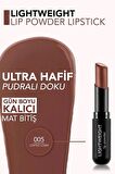 Flormar Lightweight Lip Powder Yüksek Pigmentli & Mat Bitişli Ultra Hafif Ruj