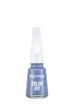 Flormar Color Joy Yüksek Pigmentli & Parlak Bitişli Oje - 465 COOKIE MONSTER