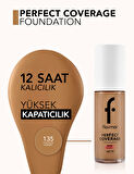 Perfect Coverage Yüksek Pigmentli & Yarı Parlak Bitişli SPF15 Fondöten