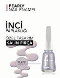 Pearly Yarı Transparan & Parlak Bitişli Sedefli Oje