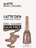 Latte Nail Enamel Yüksek Pigmentli & Parlak Bitişli Oje