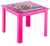 LoL Çocuk Masa Sandalye Takımı Pembe H40 1-3 Yaş İçin