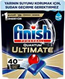 Finish Quantum 40 Yıkama Tablet Bulaşık Makinesi Deterjanı 40 Adet 