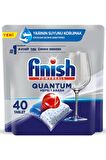 Finish Quantum 40 Yıkama Tablet Bulaşık Makinesi Deterjanı 40 Adet 