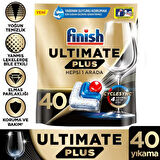FİNİSH ULTİMATE PLUS 40 KAPSÜL BULAŞIK MAKİNESİ DETERJANI TABLETİ