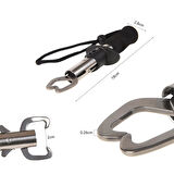 Bauer 18cm Fish Grip Paslanmaz Çelik Balık Tutucu 