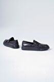 Hakiki Deri Erkek Sneaker Monk Strap Casual Günlük Ayakkabı