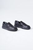 Hakiki Deri Erkek Loafer Casual Sneaker Spor Ayakkabı