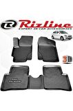 Hyundai Accent Era 3d Paspas Havuzlu 2006 - 2011 Arası Siyah 4 Parça Set
